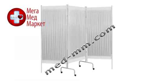 Купить ШИРМА ДЛЯ КАБІНЕТІВ І ПАЛАТ ТРИСЕКЦІЙНА ШП-3 цена, характеристики, отзывы